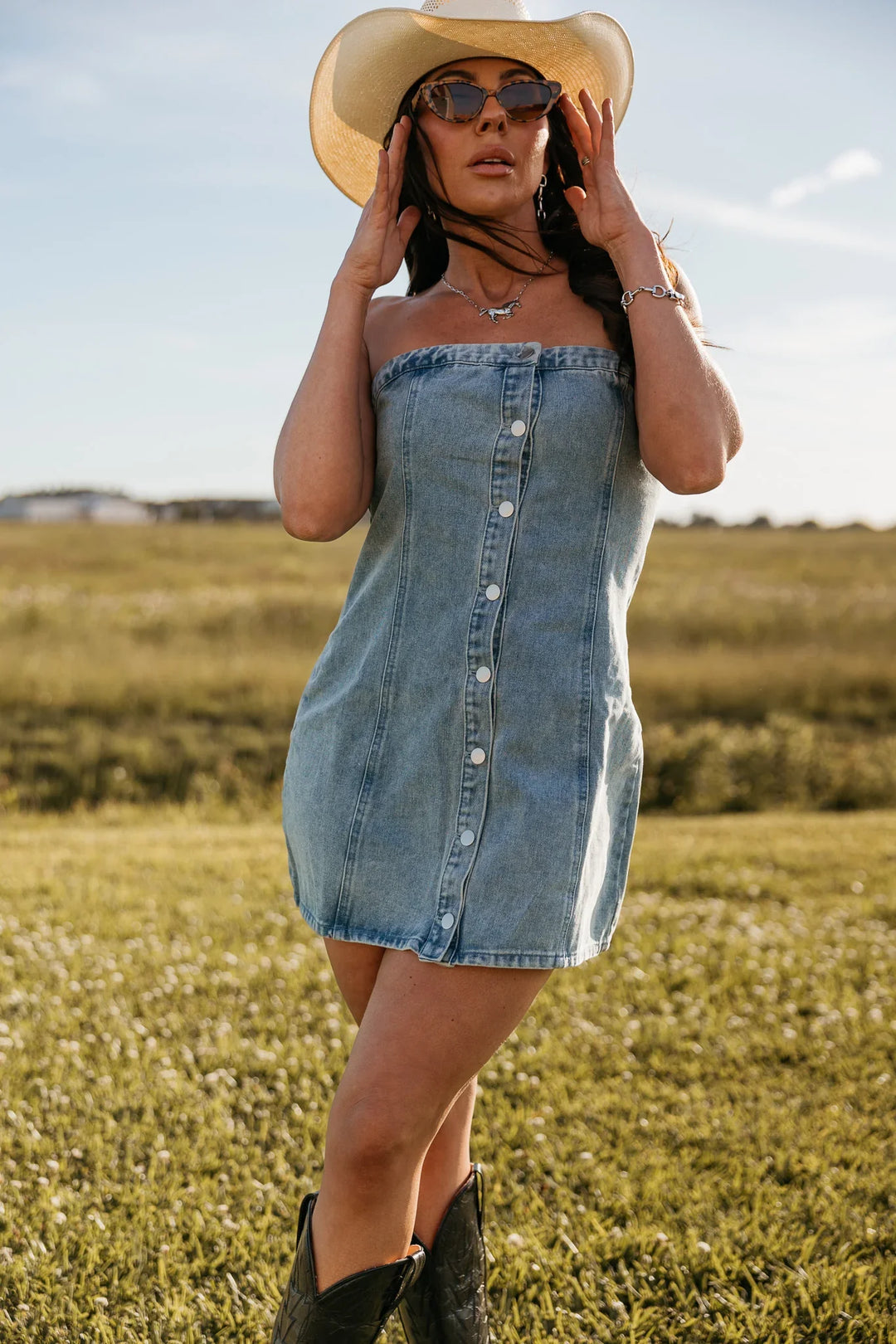 Western Mini Dresses