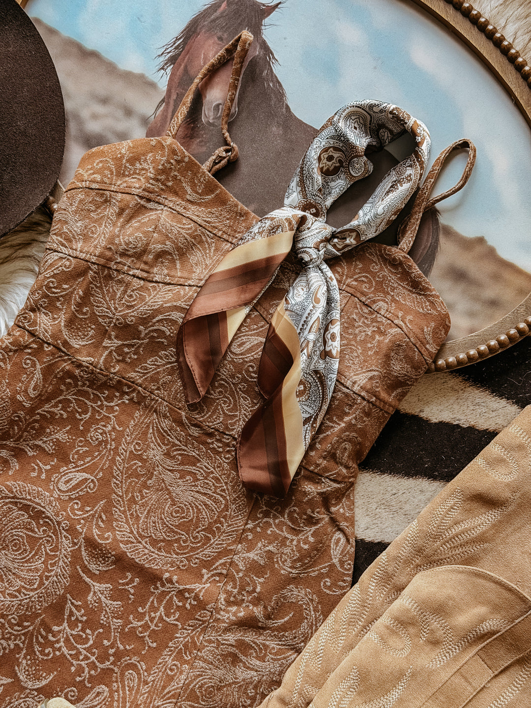 Saddle Creek Paisley Wild Rag