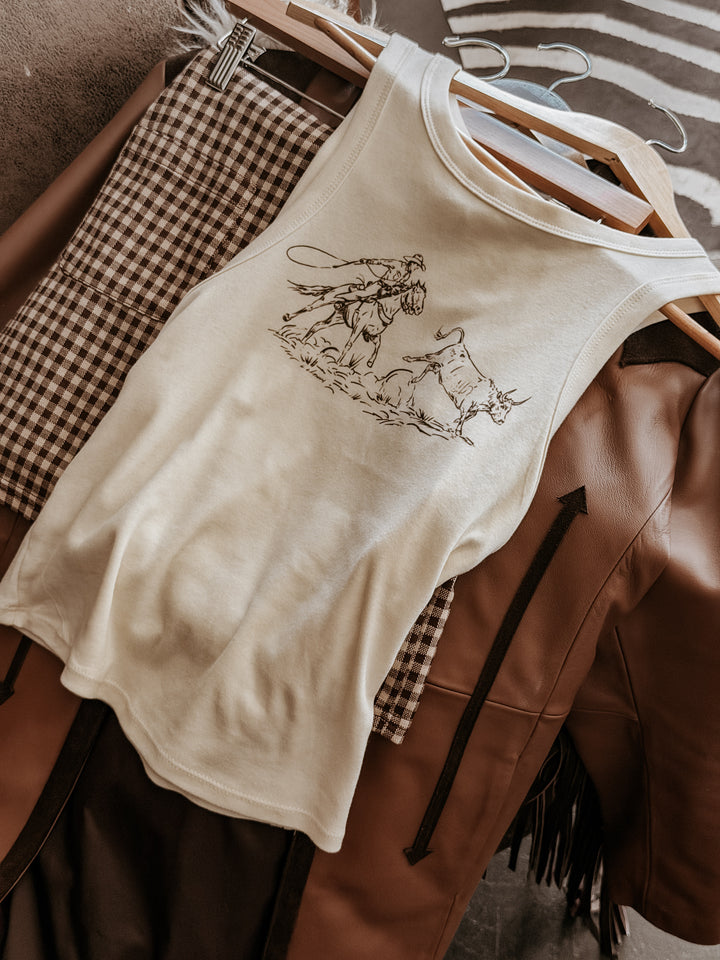 Rodeo Roper Graphic Baby Tank