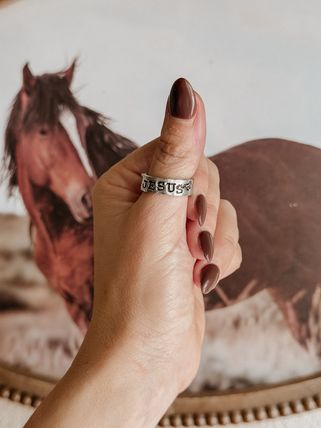Western Faith Hand Stamp Jewelry Collection