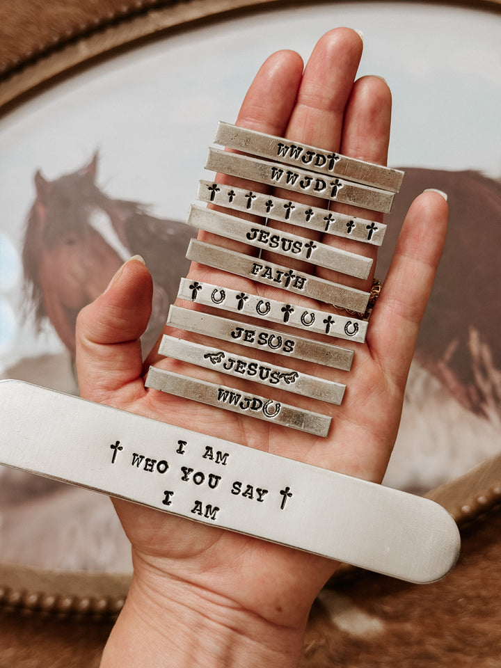 Western Faith Hand Stamp Jewelry Collection