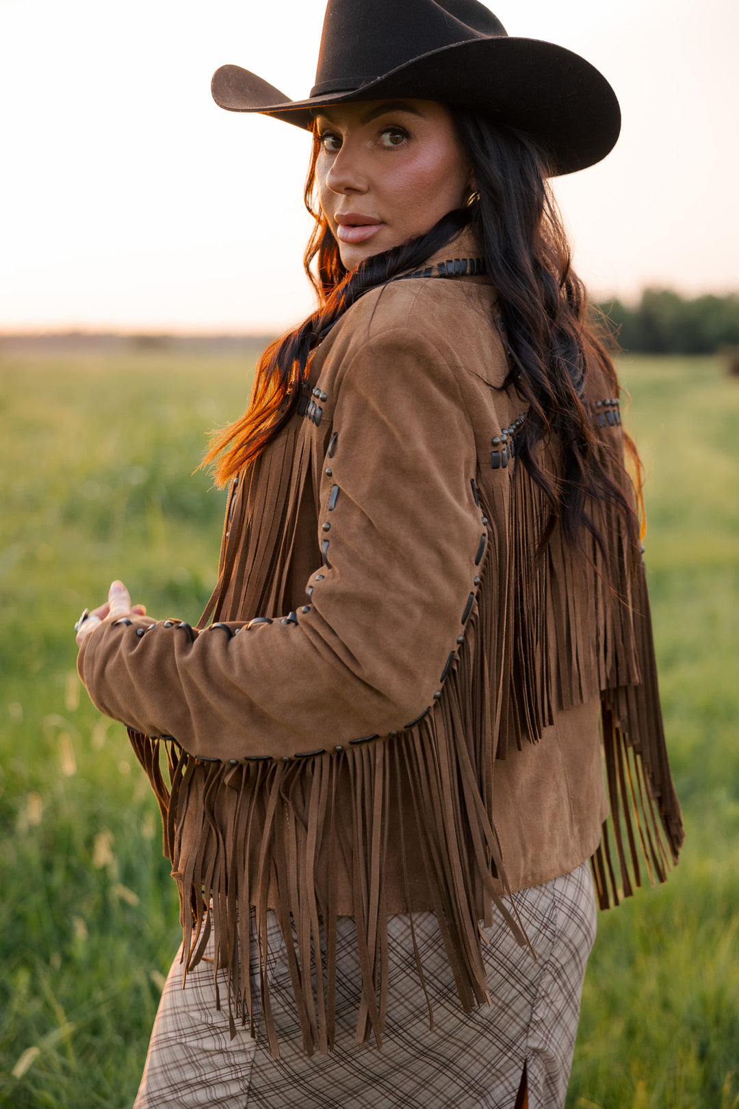 Jaqueta Camel Horse Shoe