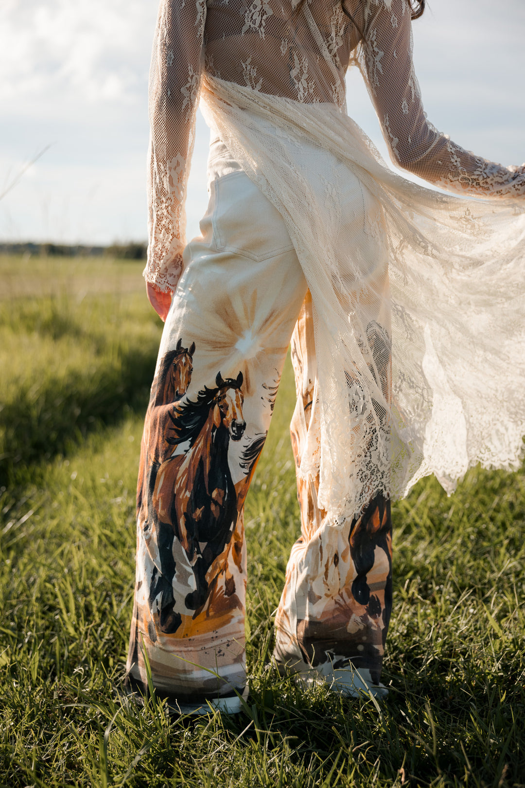 Wild Horses Wide Leg Jeans