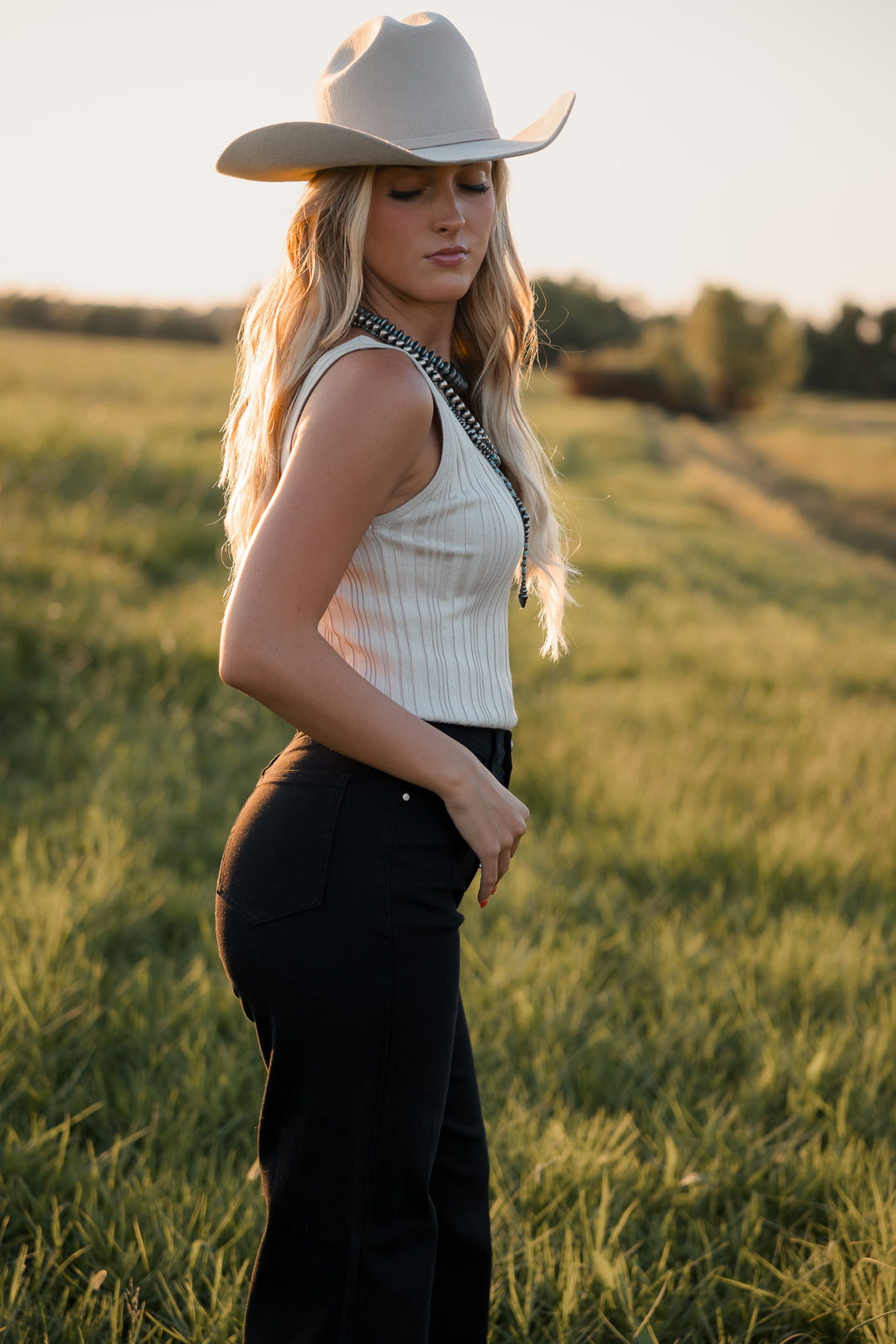 Sand Everyday Ribbed Tank