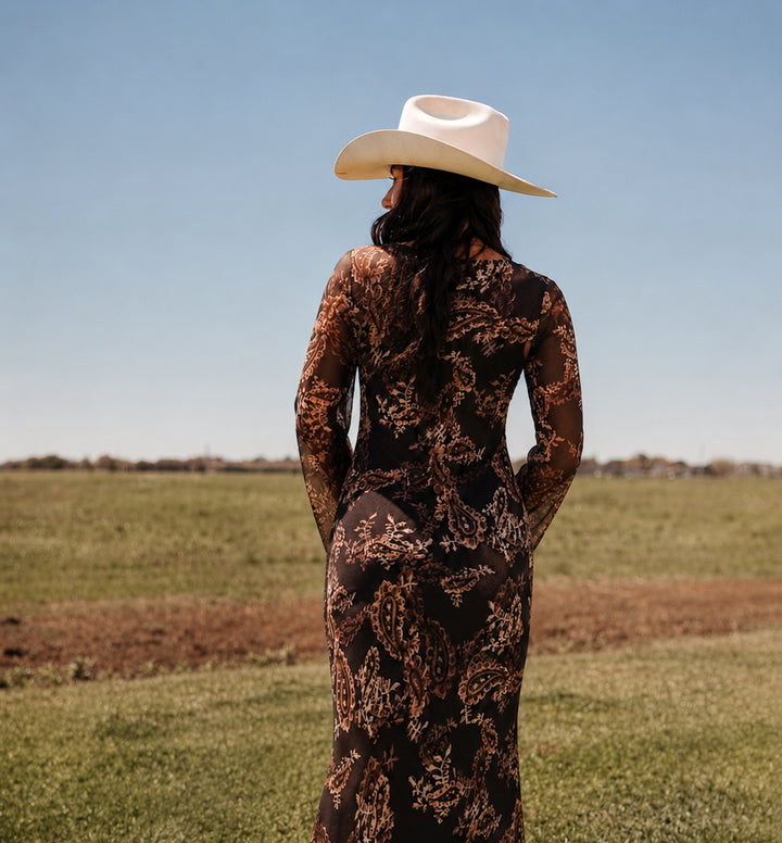 Paisley Trails Maxi Dress PRE ORDER 10/30