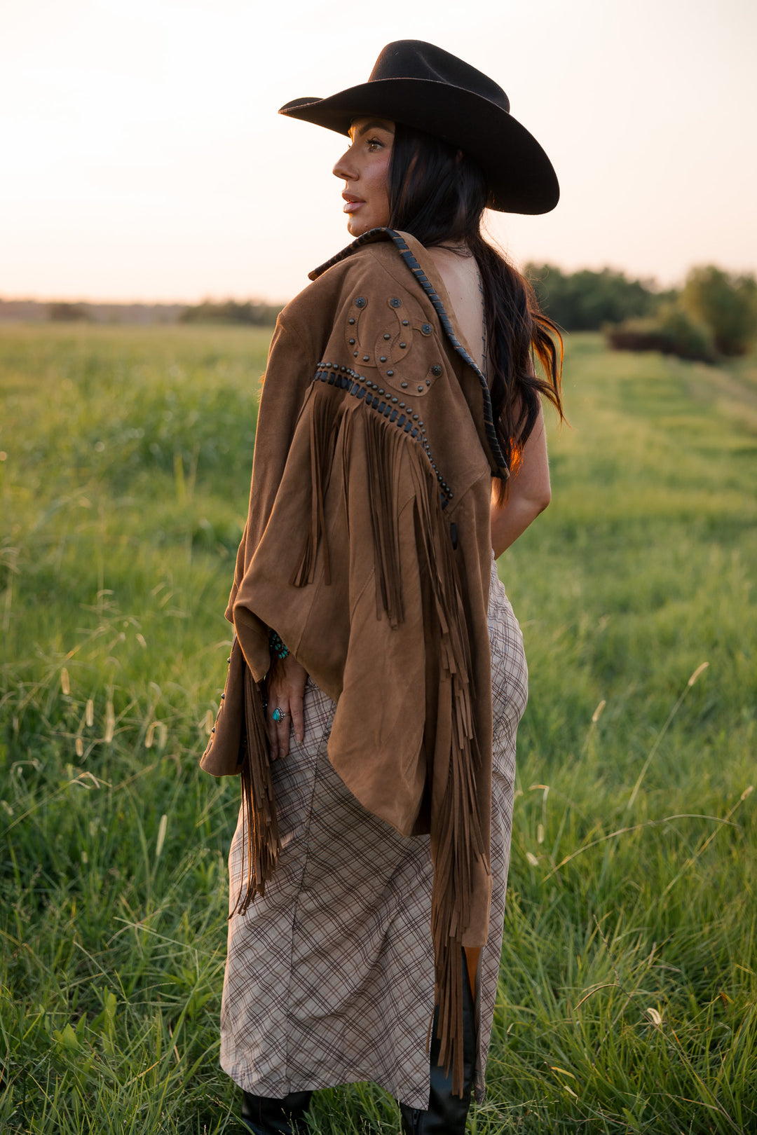 Jaqueta Camel Horse Shoe