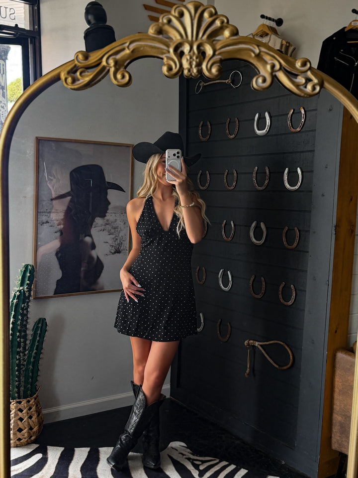 Polka Dot Mini Dress