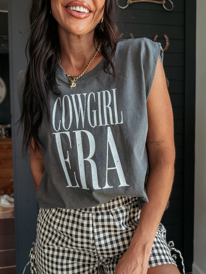 Cowgirl Era Box Tank