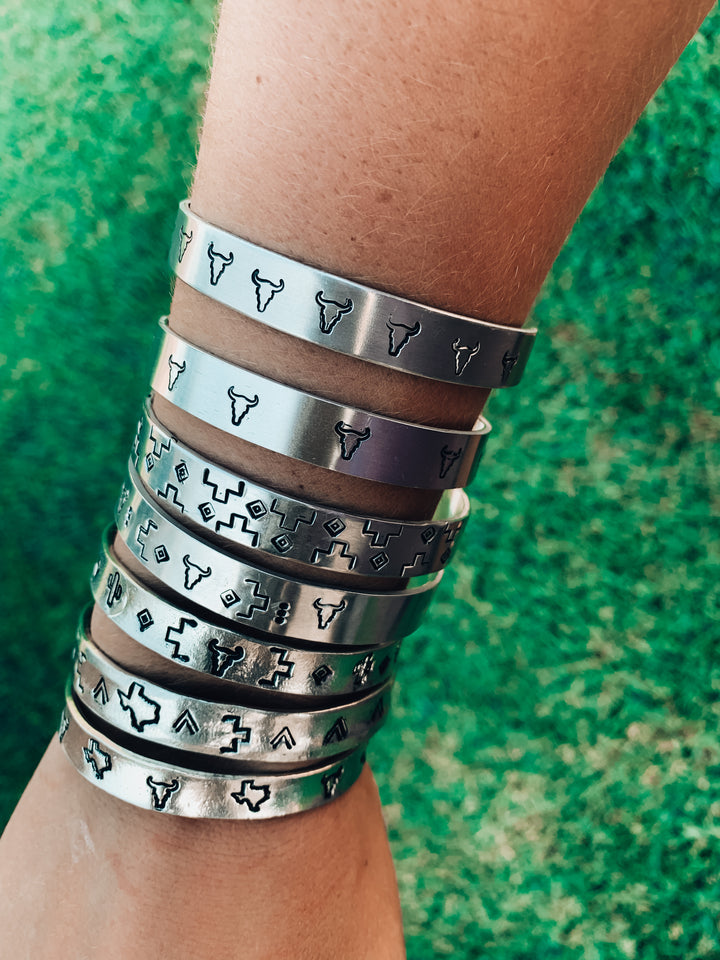 Hand Stamped Bracelet *HANDMADE*
