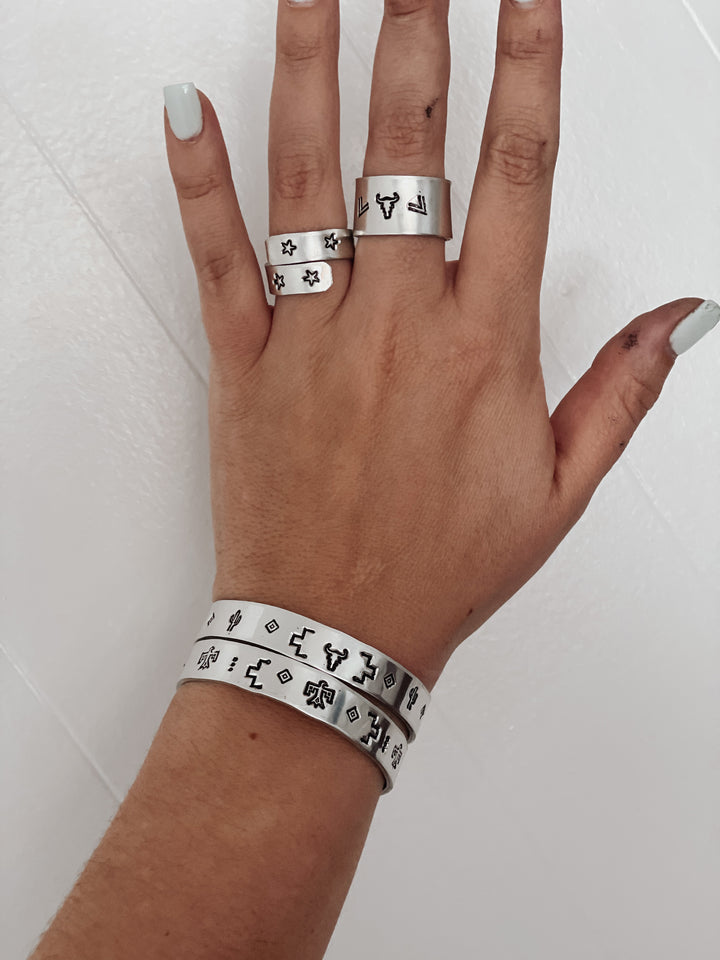 Hand Stamped Bracelet *HANDMADE*