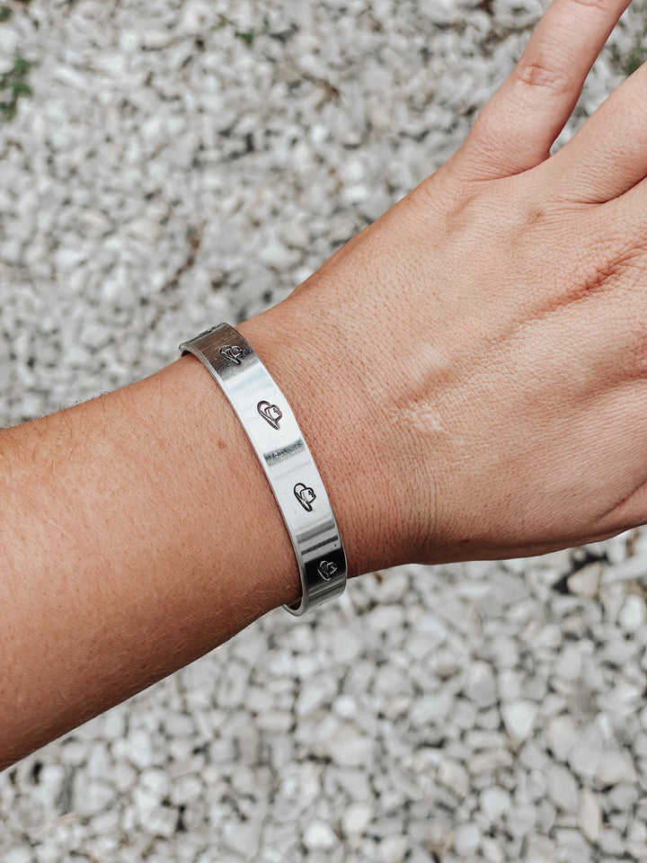 Hand Stamped Bracelet *HANDMADE*