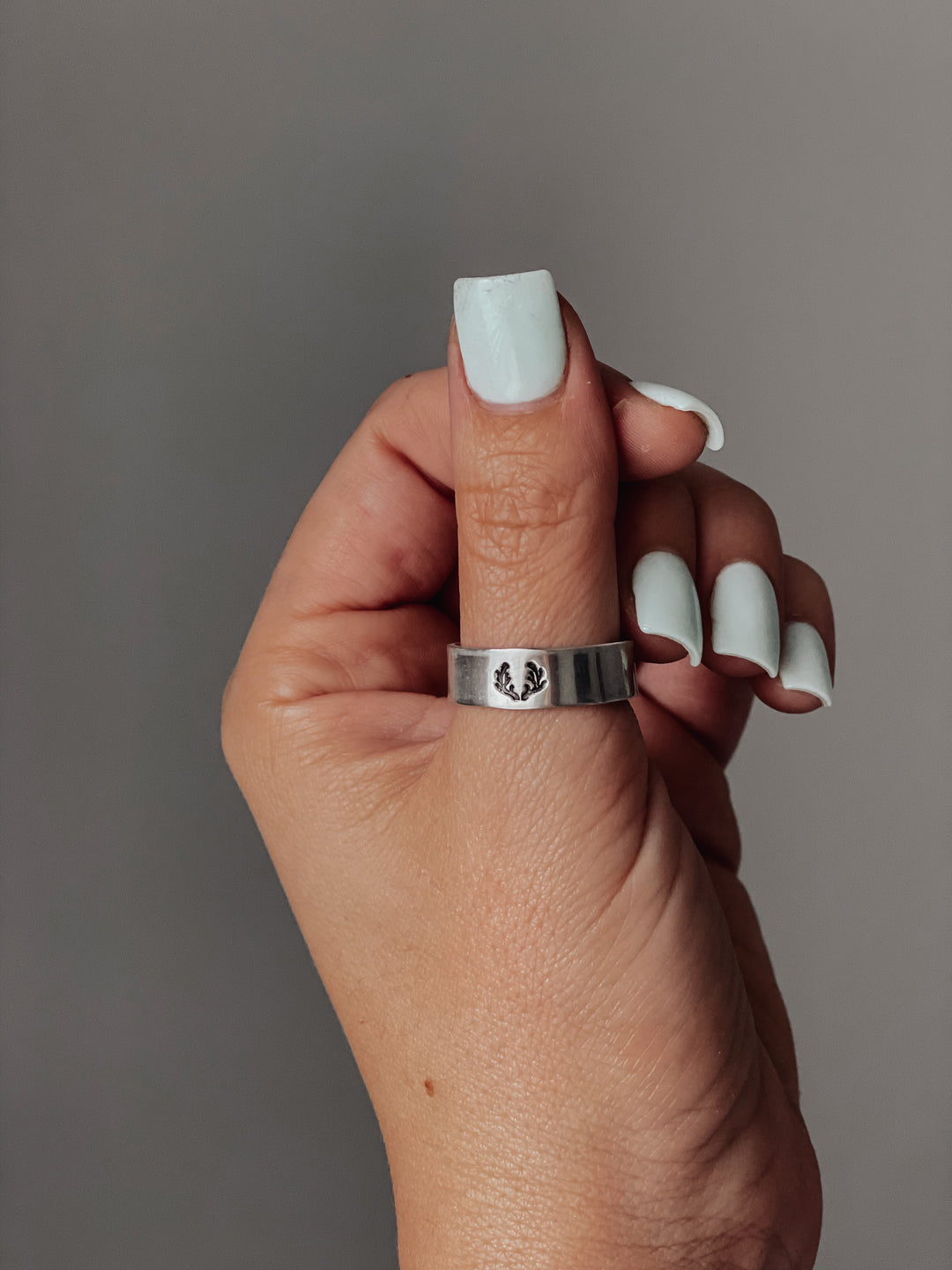 Anillos estampados a mano mixtos *HECHOS A MANO*