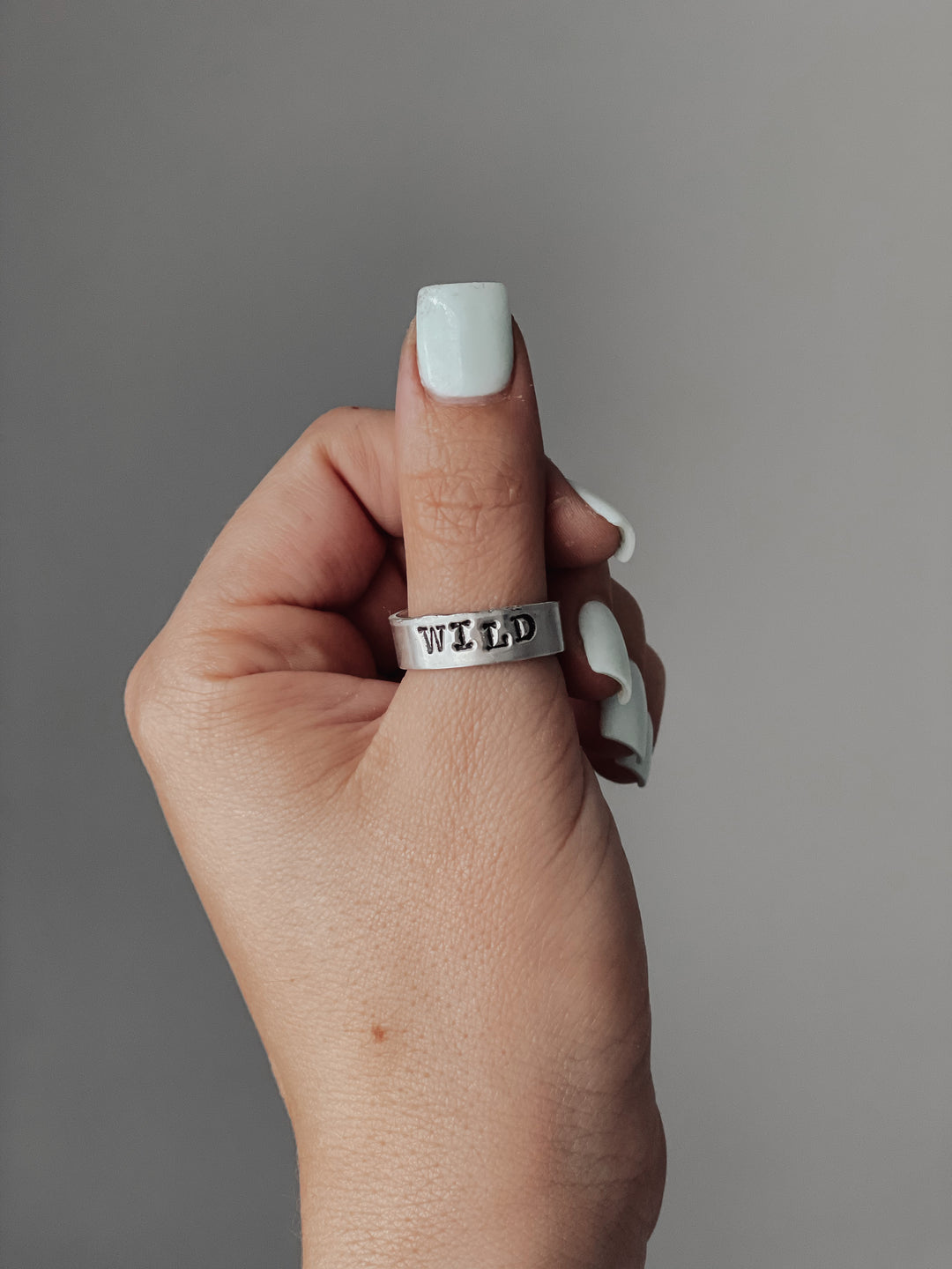 Anillos estampados a mano mixtos *HECHOS A MANO*