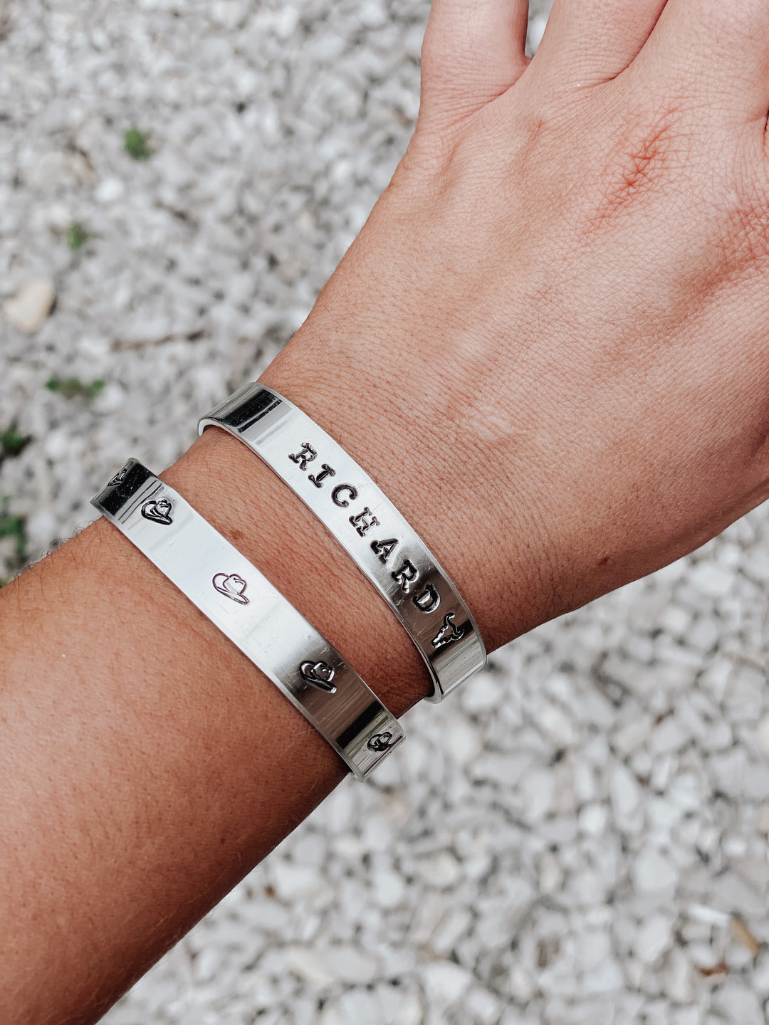COMPLETE CUSTOM Hand Stamped Bracelet *HANDMADE*