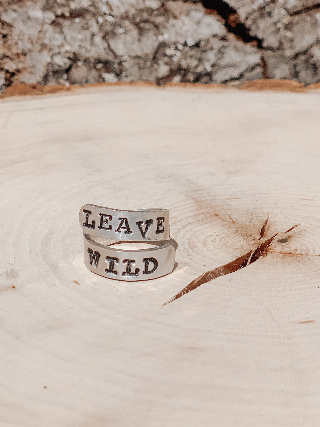 Leave Her Wild Wrap Ring *HANDMADE*